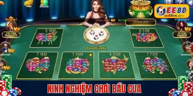 Kinh nghiệm chơi bầu cua từ các cao thủ lâu năm