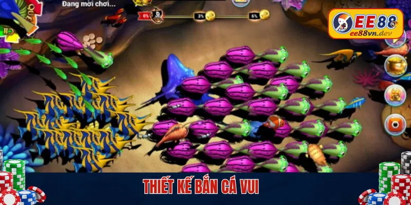 Thiết kế game bắn cá sinh động